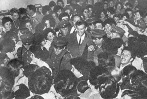Концерт Дина Рида в Чили 1961 г.